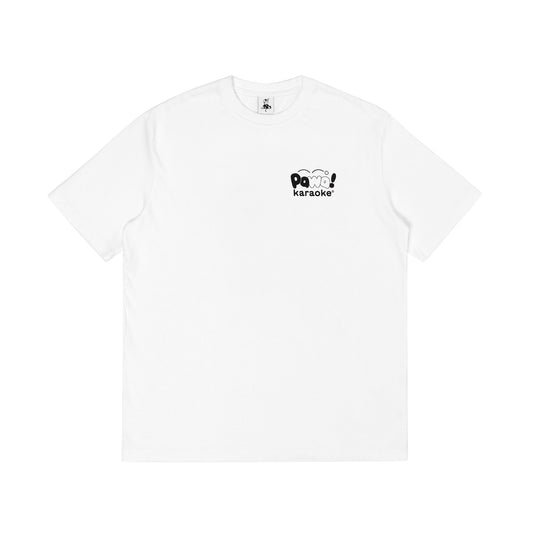 PAWA Karaoke T-Shirt - White