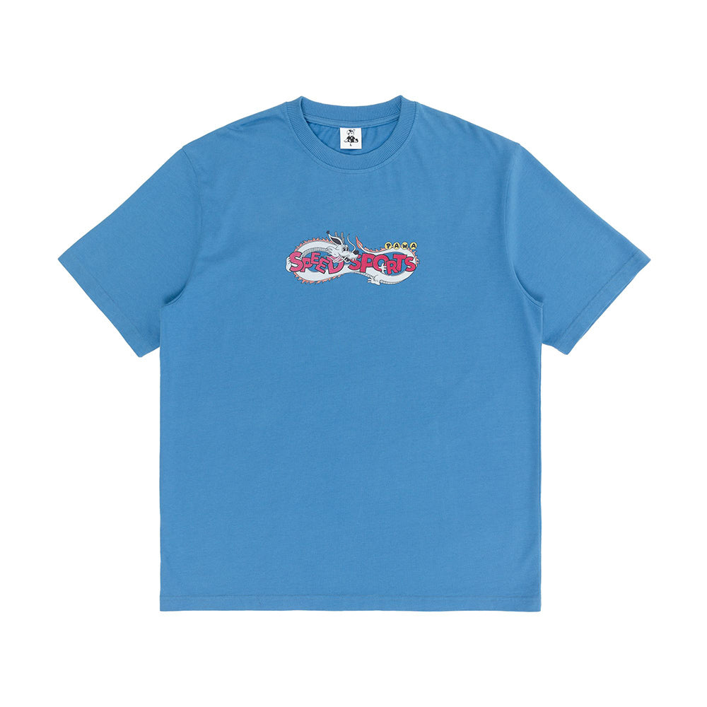 PAWA Dragon Doggo T-Shirt - Azur
