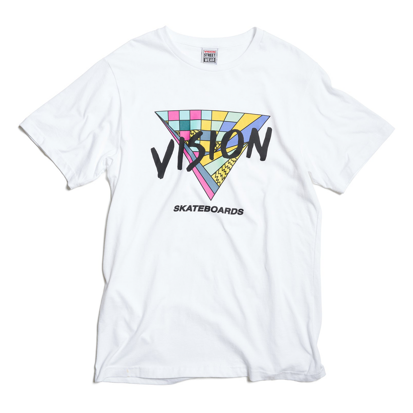 Vision Streetwear 80s Triangle T-Shirt - White