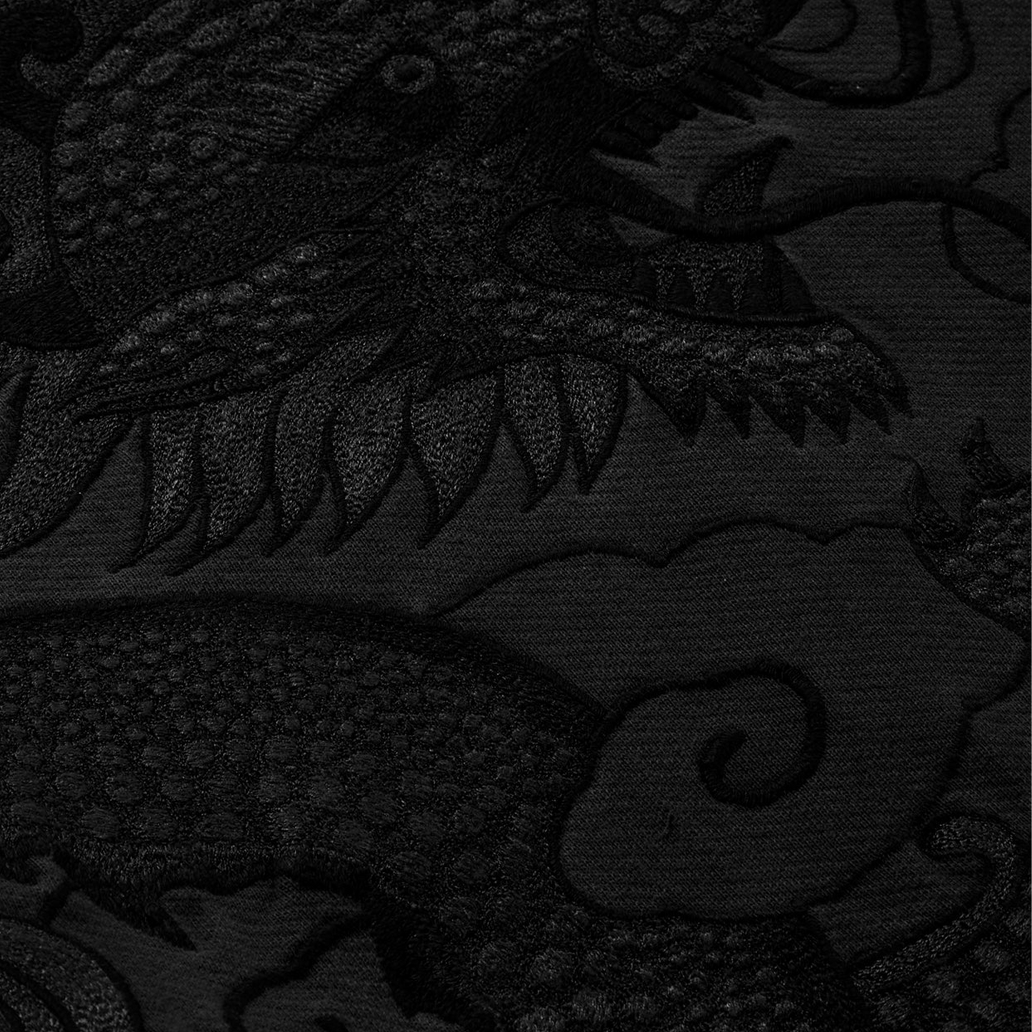 Maharishi Tibetan Dragon Hoodie - Black Black