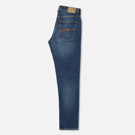 Nudie Jeans Solid Ollie Jean - Wild Blue