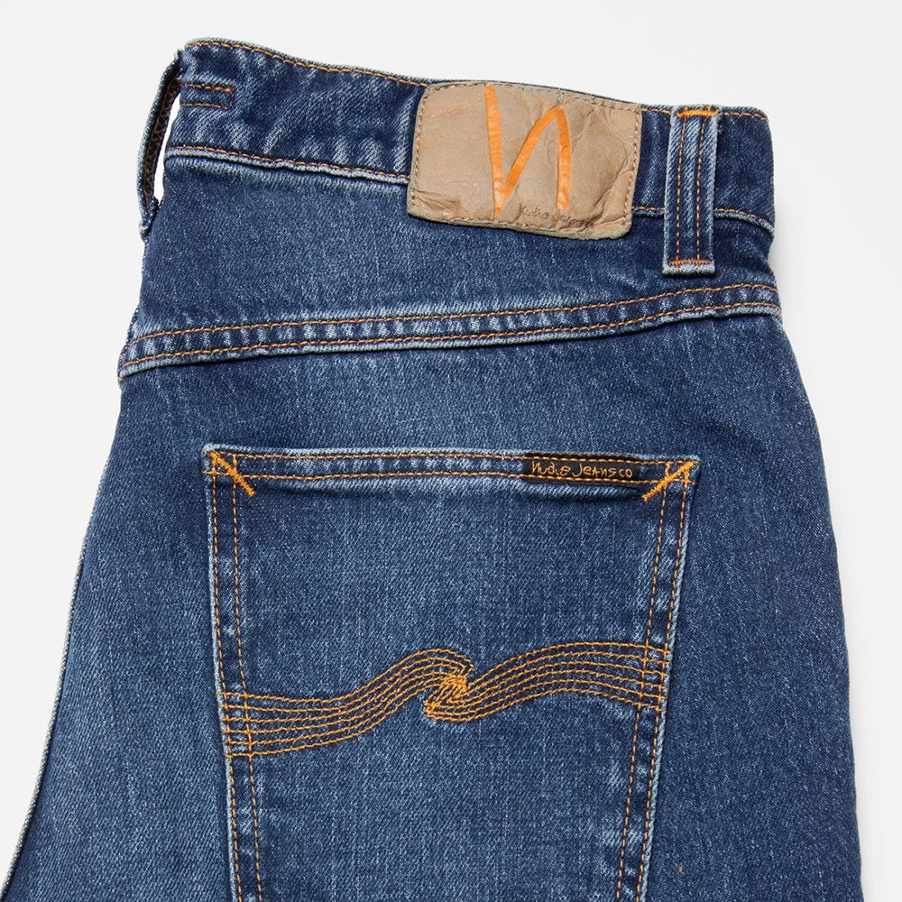 Nudie Jeans Solid Ollie Jean - Wild Blue