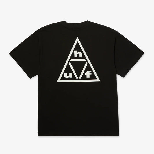 HUF Triple Triangle SS Tee - Black White