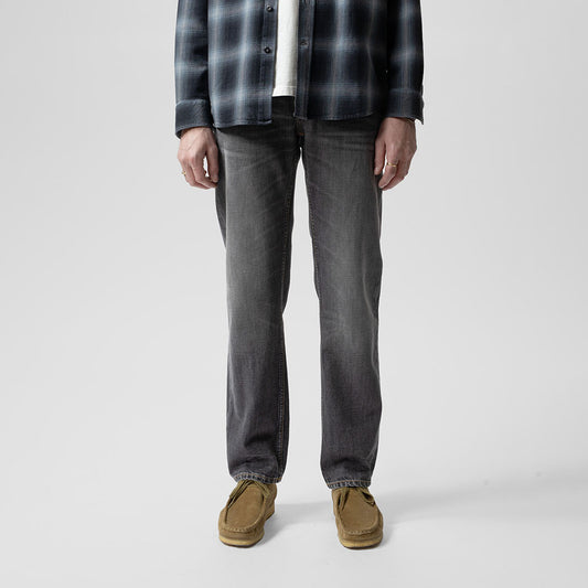 Nudie Jeans Rad Rufus - Grey Crosshatch