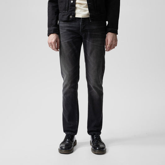 Nudie Jeans Solid Ollie - Black Force