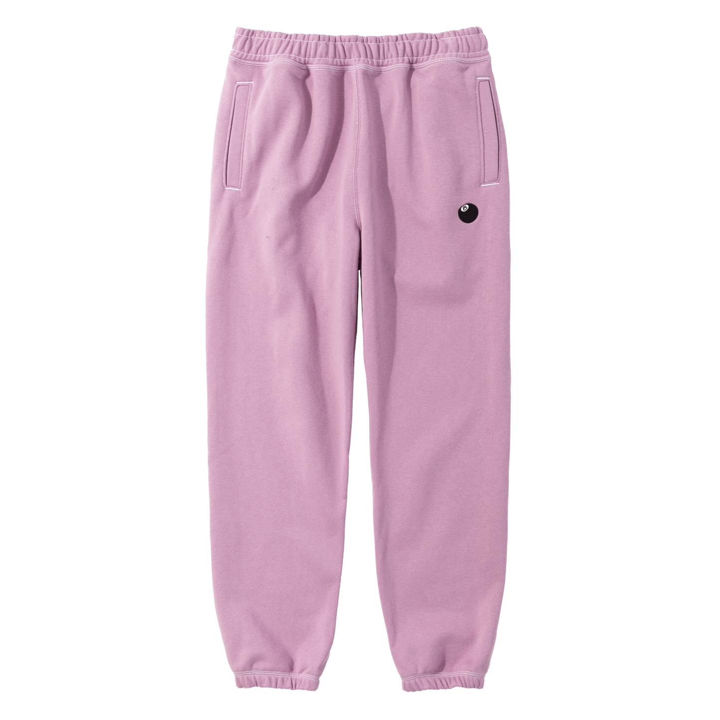 Stüssy 8 Ball Embroidered Sweatpant - Orchid