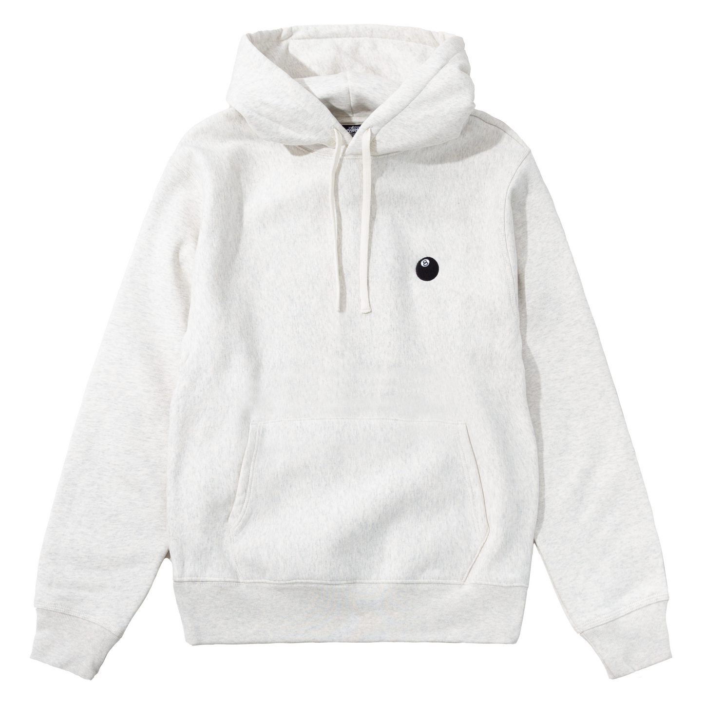 Stüssy 8 Ball Hoodie - Ash Heather