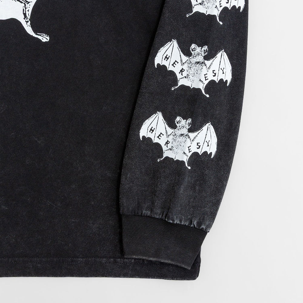 Heresy Bats LS Tee - Black