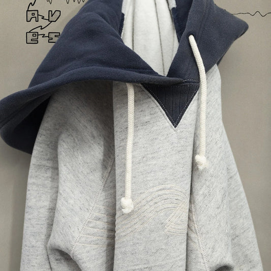 Nudie Jeans Gunde Hoodie - Embo Wave