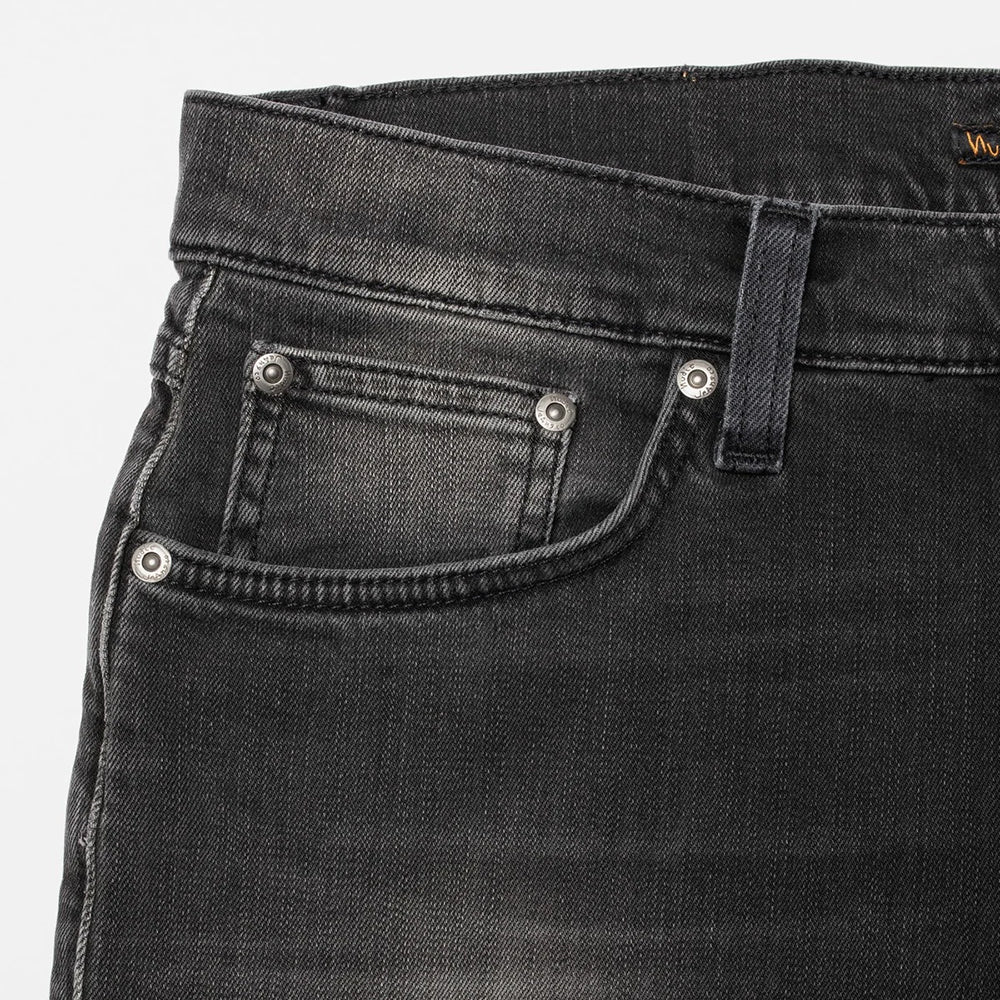 Nudie Jeans Solid Ollie Jean - Black Mist