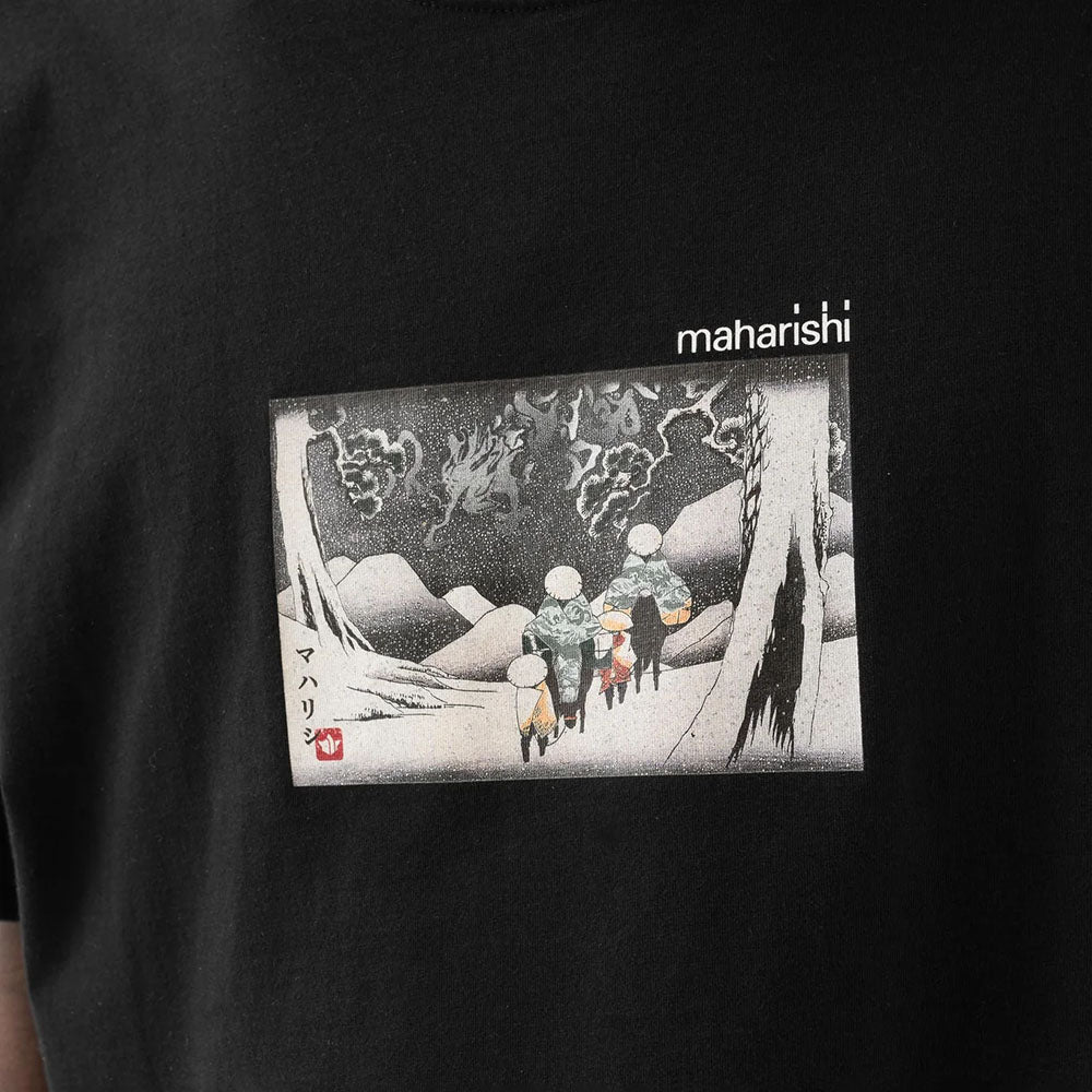 Maharishi Travellers In Snow Tee - Black