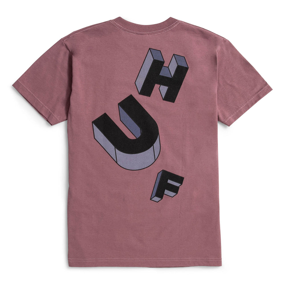 HUF Abecedarian T-Shirt - Mauve