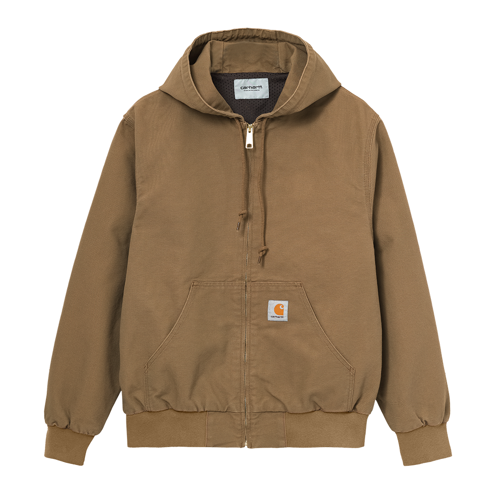 Carhartt WIP Active Jacket - Hamilton Brown Rinsed