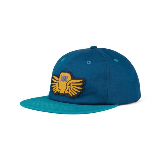 Brain Dead Afterlife 6 Panel Cap - Navy