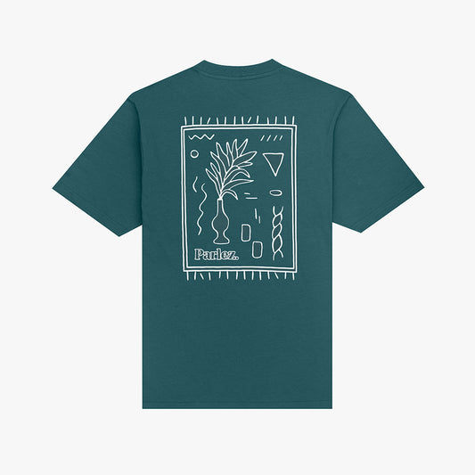 PARLEZ Almitas T-Shirt - Pacific Green