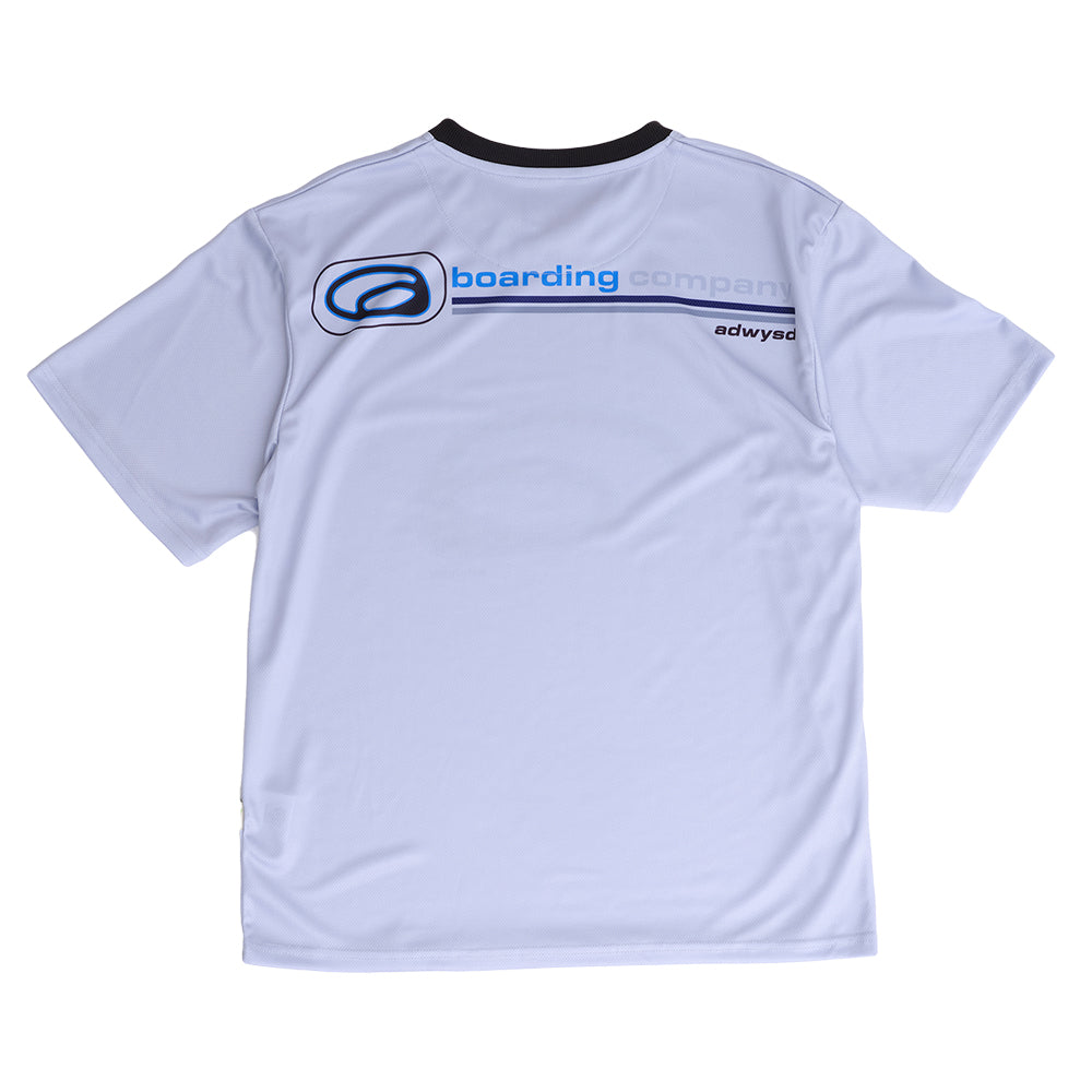 Always Do What You Should Do Boarding Company Football Top - Silver