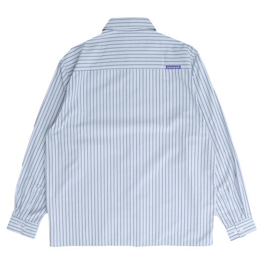 Always Do What You Should Do Business Leisure LS Shirt - Sky Blue