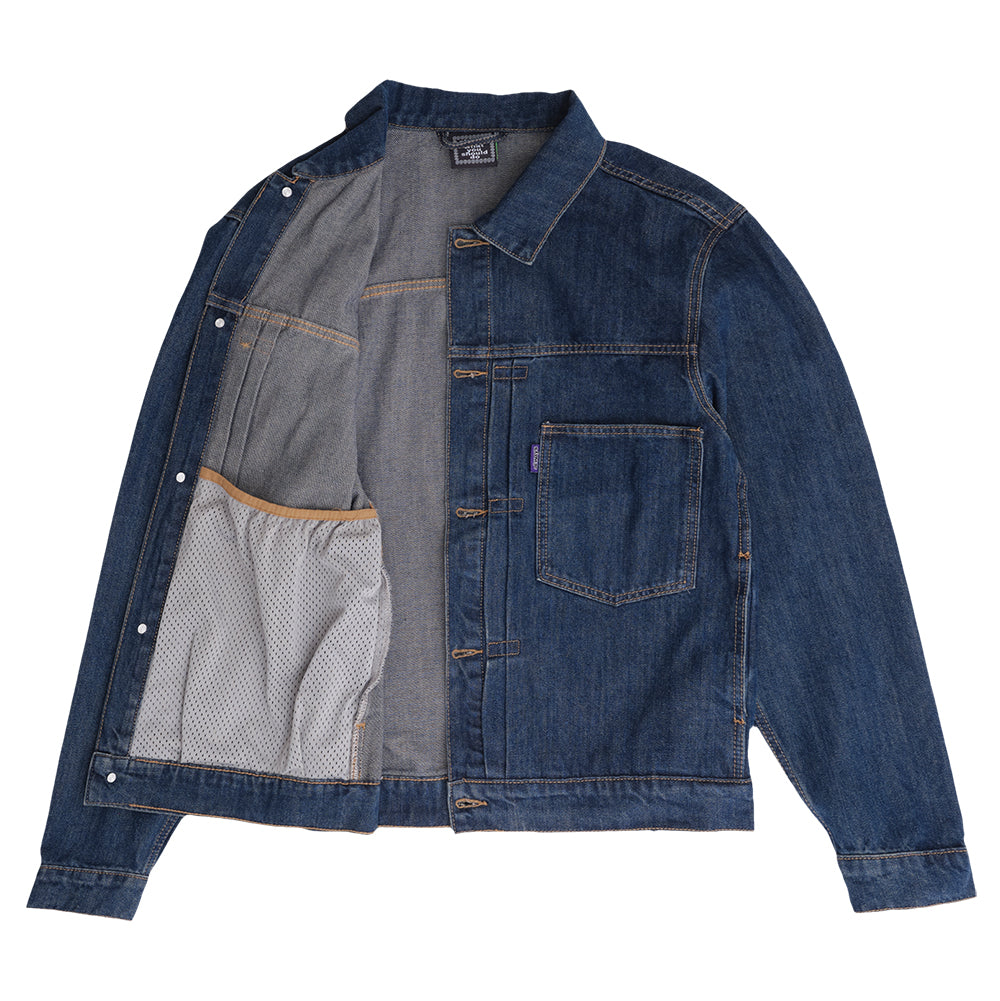 Always Do What You Should Do Nigo Purple Label Denim Jacket - Blue