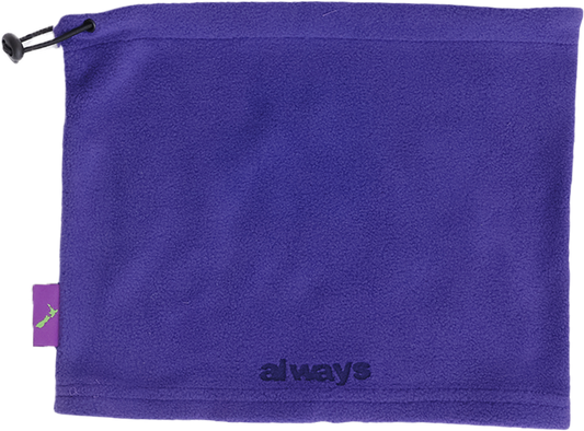 Always Do What You Should Do Polarfleece Snood - Purple