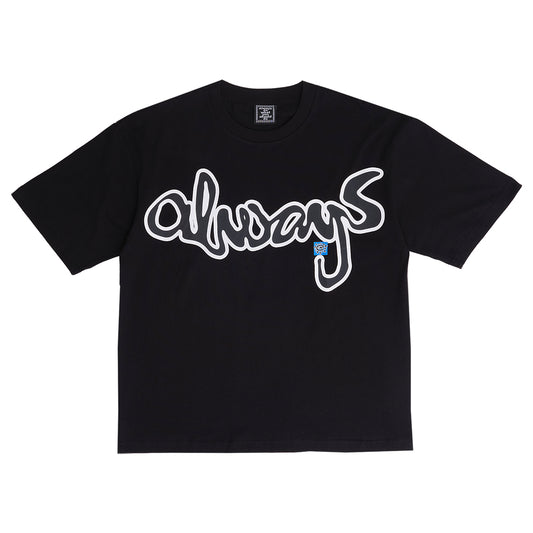 Always Do What You Should Do Snapper Rocks Tee - Black