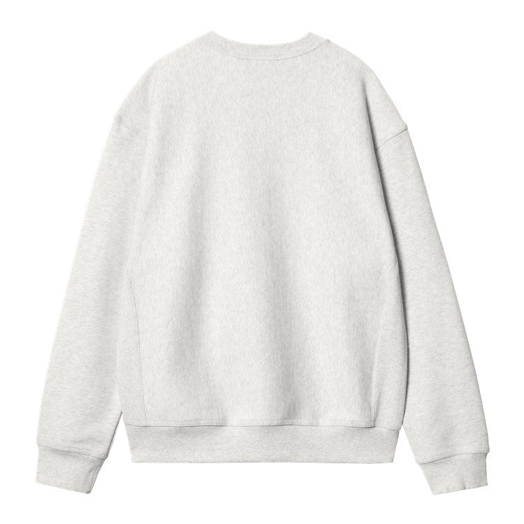 Carhartt WIP American Script Sweatshirt - Ash Heather