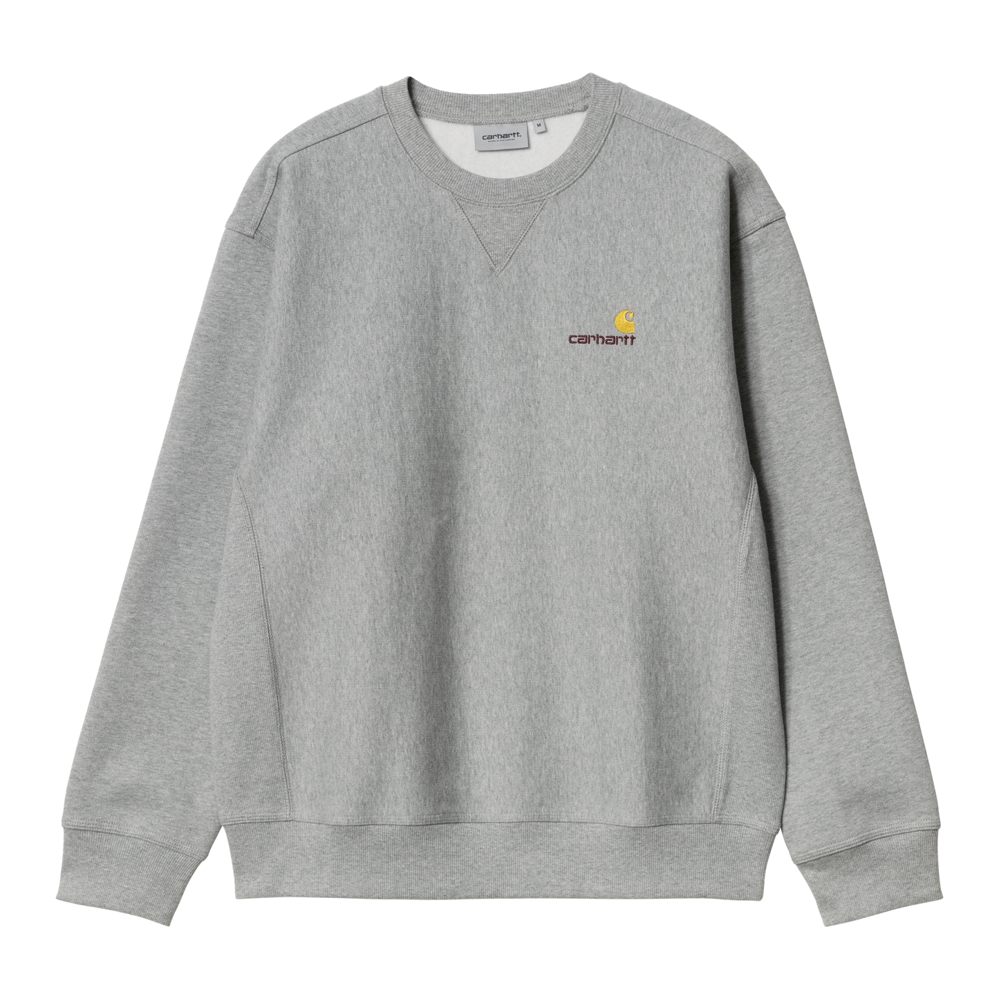 Carhartt WIP American Script Sweatshirt - Grey Heather