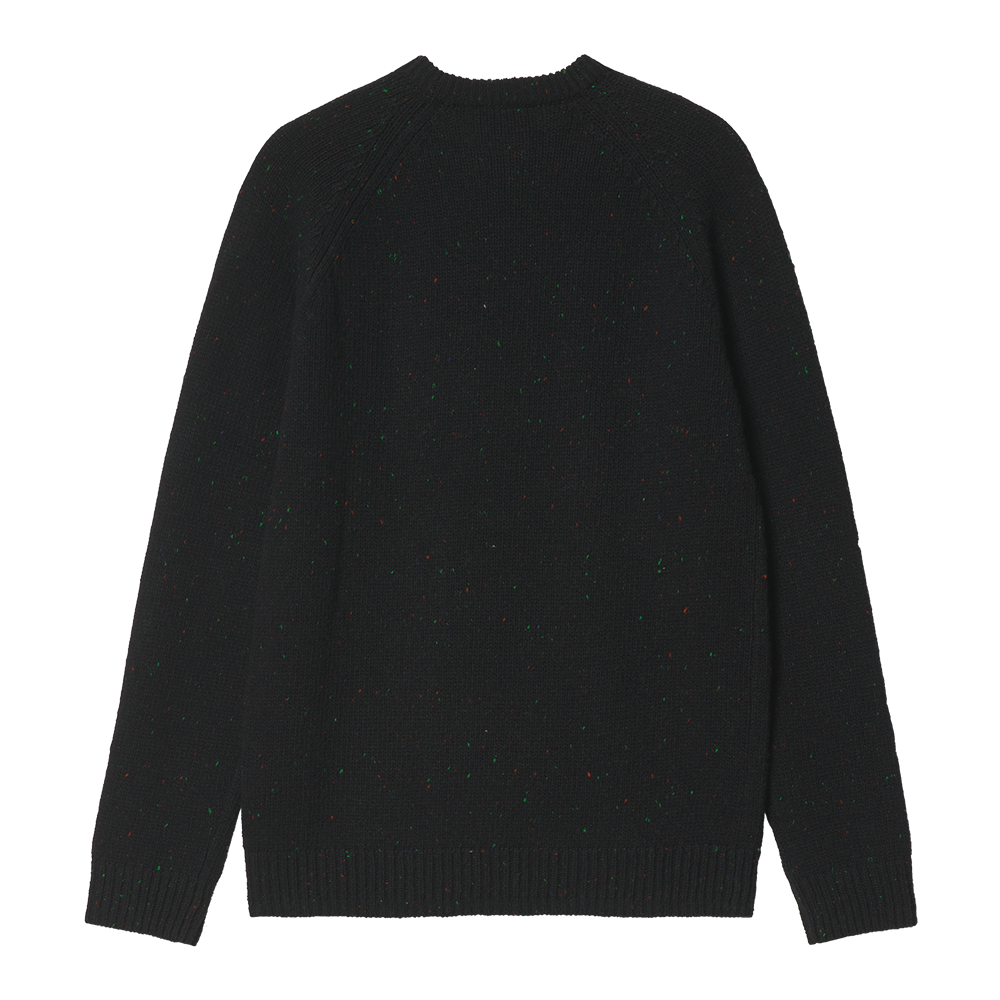 Carhartt WIP Anglistic Sweater - Speckled Black