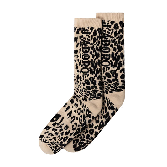 Aries Arise J'adoro Aries Leopard Sock - Beige