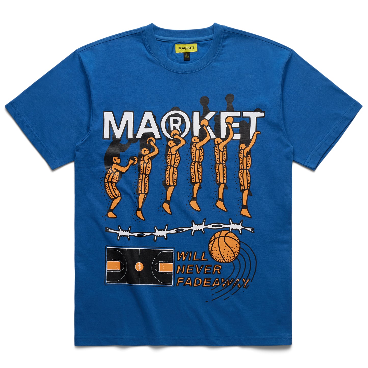 MARKET Jump Shot T-Shirt - Atlantic