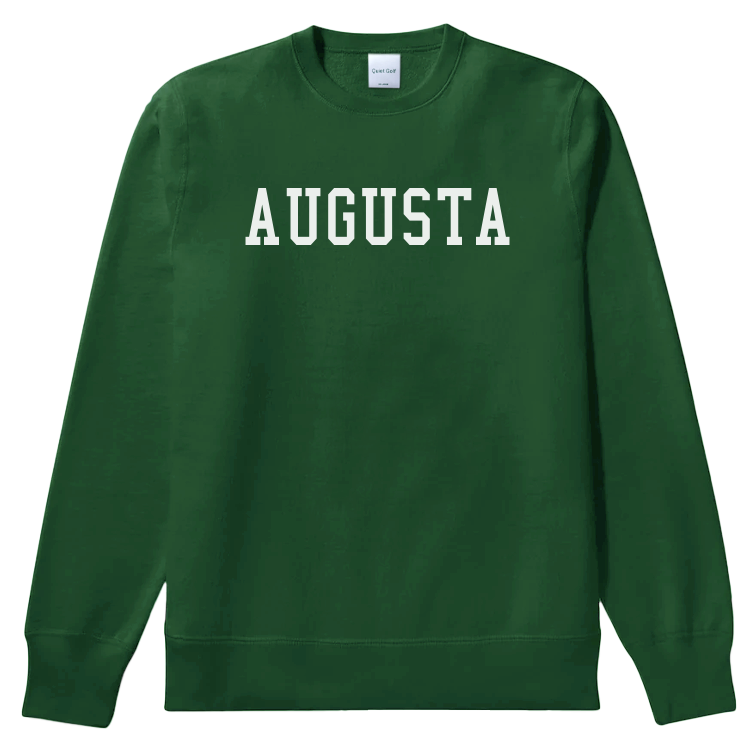 Quiet Golf Augusta Crew Sweat - Forest