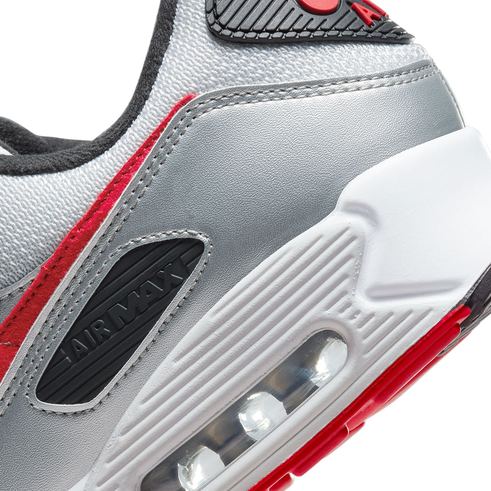 Nike Air Max 90 Icons "Silver Bullet" - Silver Red