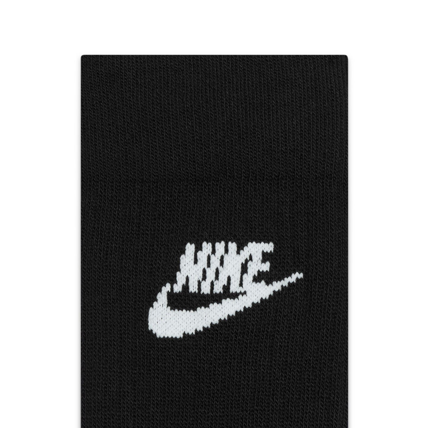 Nike Sportswear Everyday Essential Socks 3 PK - Black White