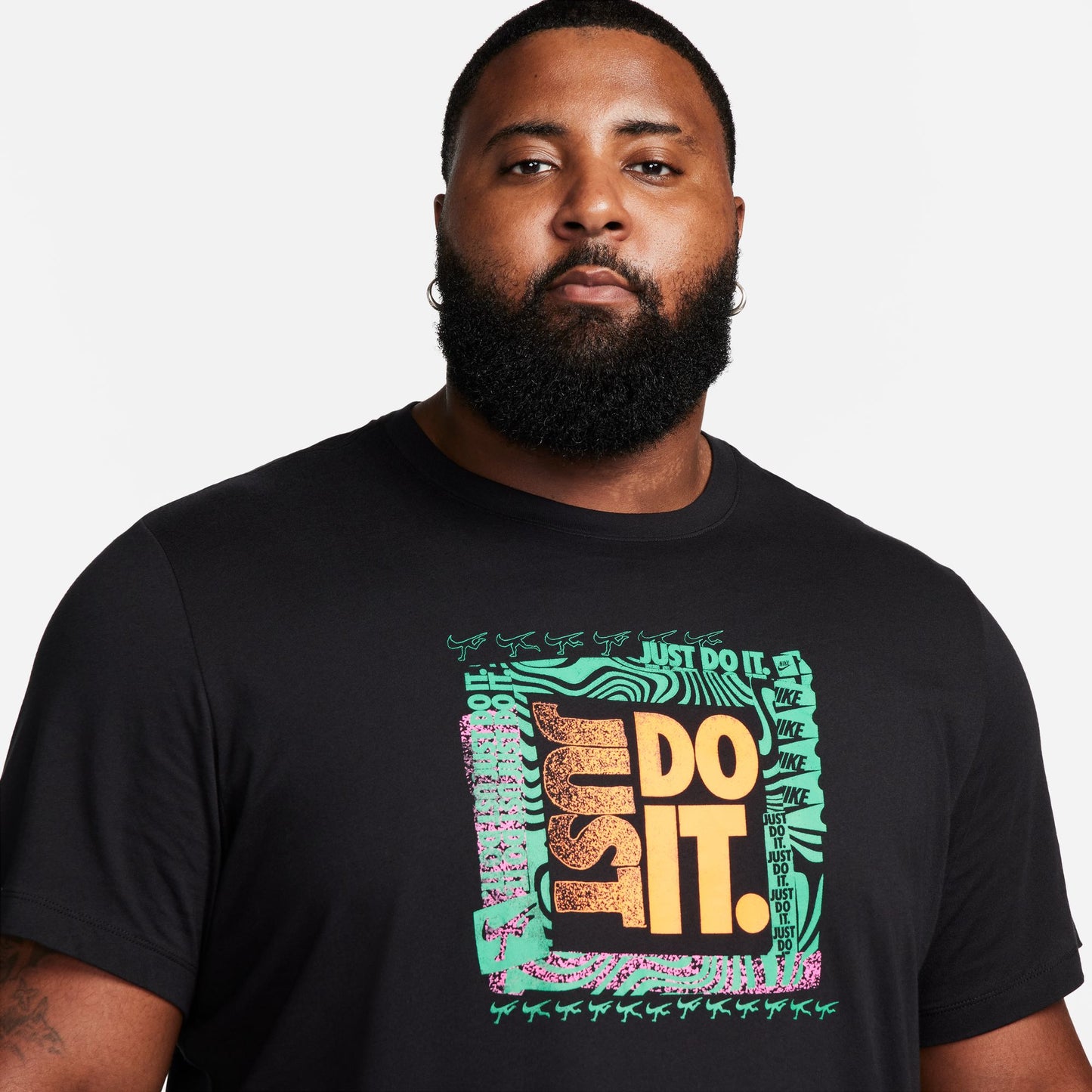 Nike Sportswear 'JUST DO IT' T-Shirt - Black