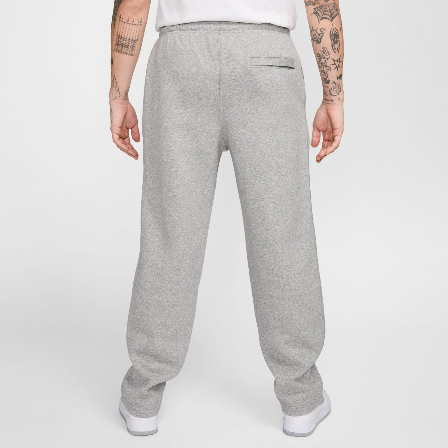 Nike Club Open Hem Sweat Pant - Dark Grey Heather