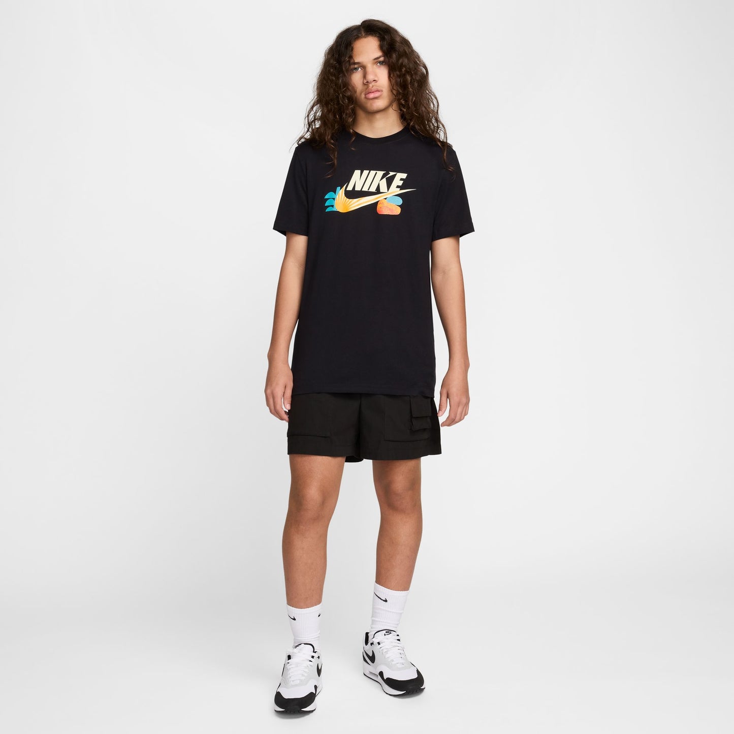 Nike LBR Open 2 T-Shirt - Black