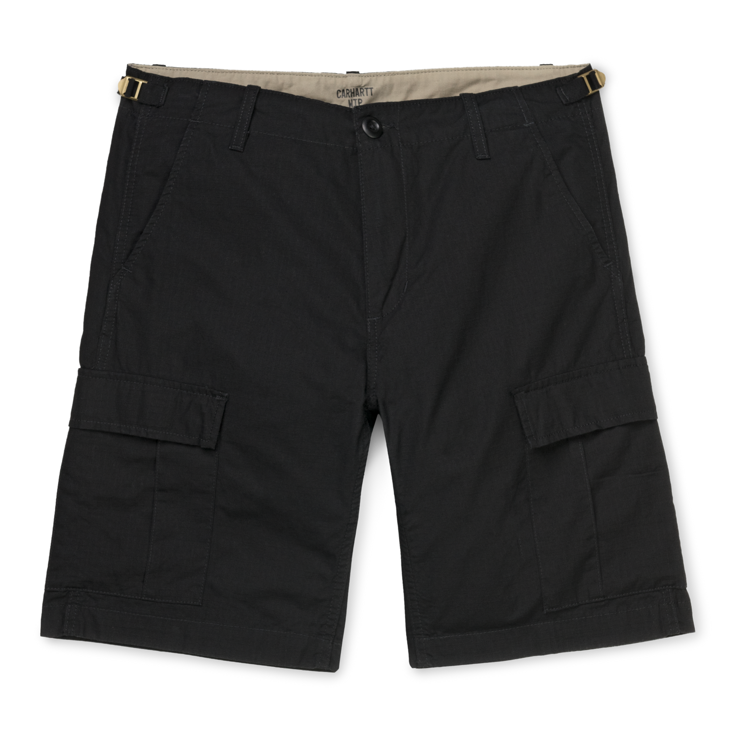 Carhartt WIP Aviation Short - Black Rinsed