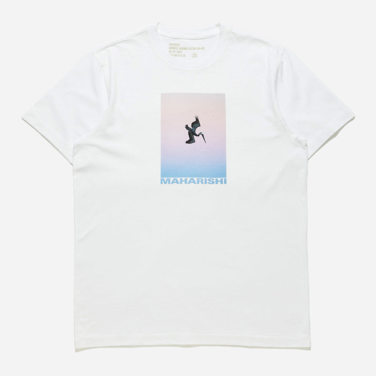 Maharishi Heron In Flight T-Shirt - White