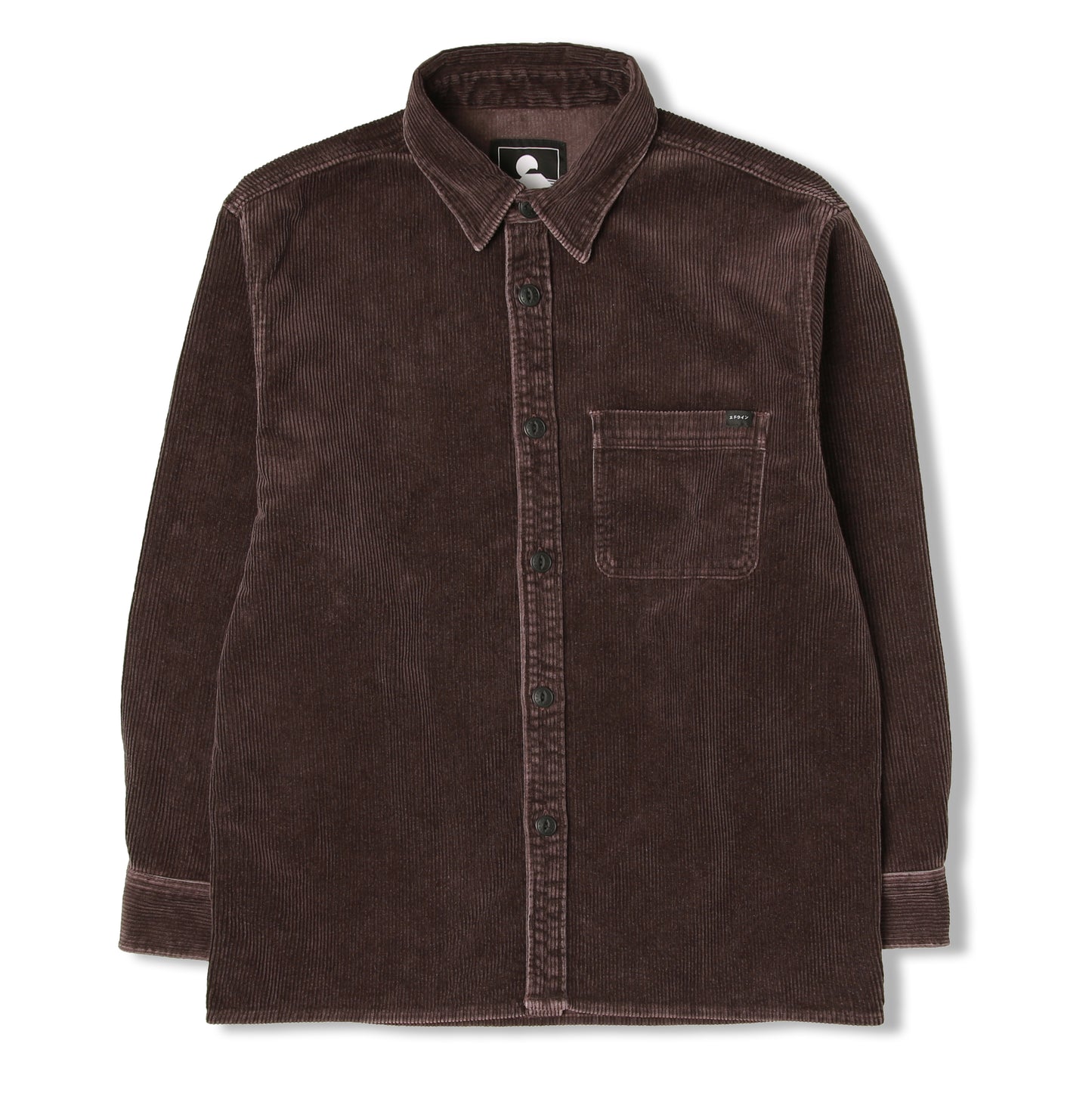 Edwin Ander 8 Ribs Cord Shirt - Raisin