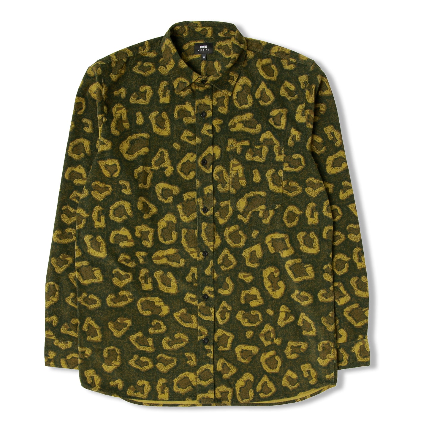 Edwin LS Carter Shirt - Green Hyo Aop