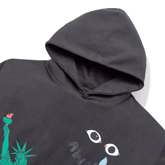 Awake NY Stefan Meier Hoodie - Charcoal