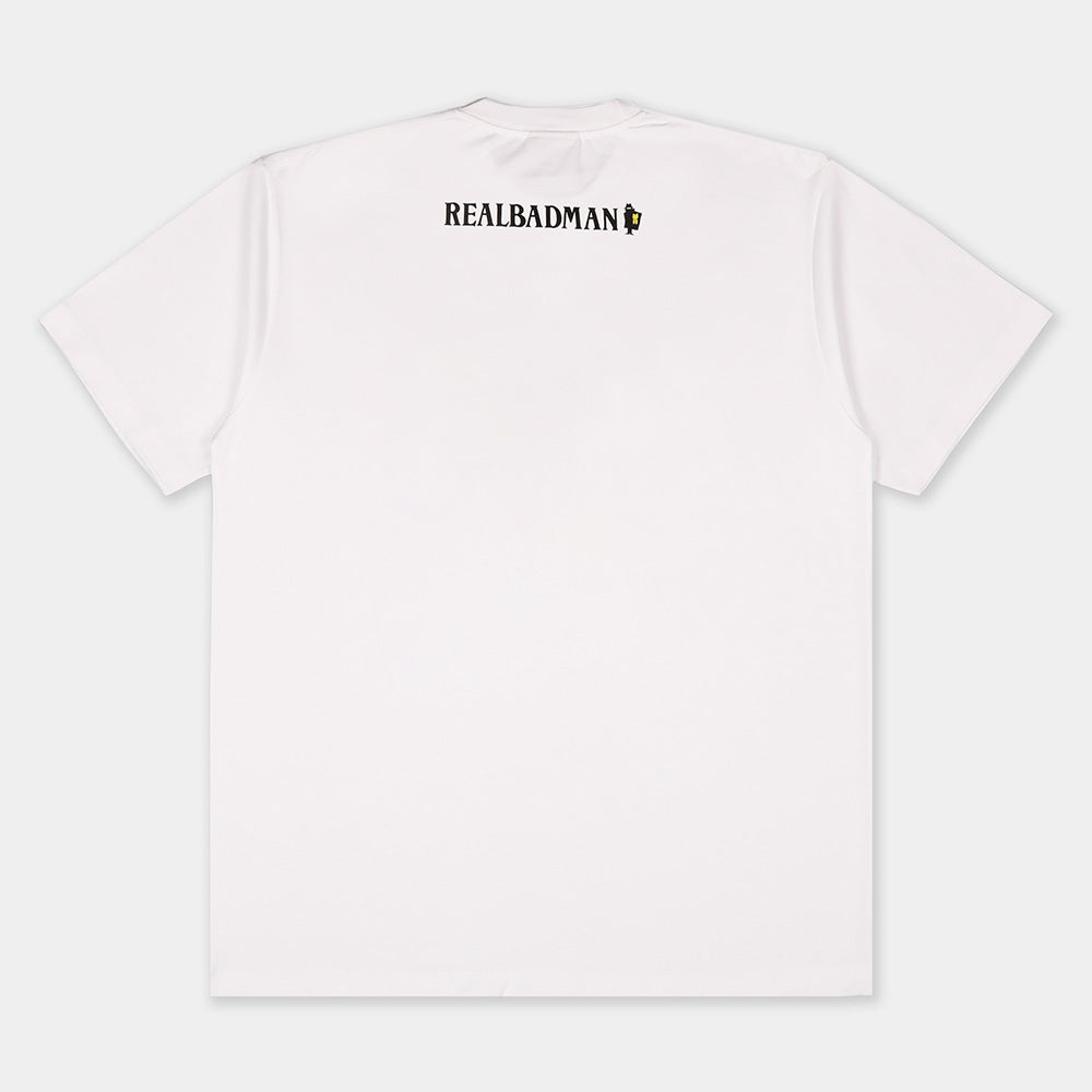 Real Bad Man Beethoven T-Shirt - White