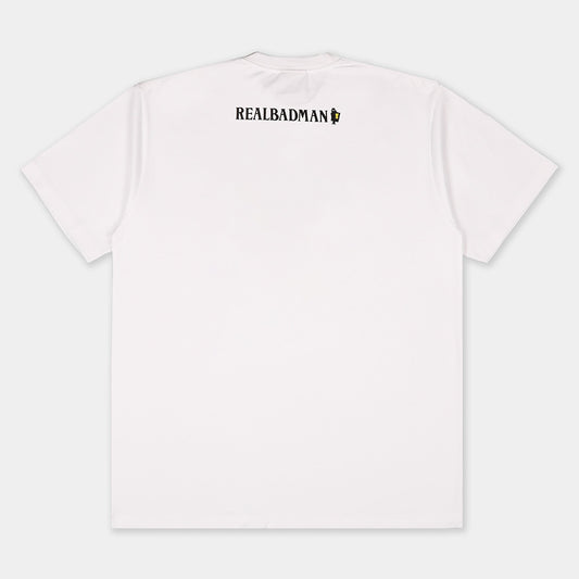 Real Bad Man Beethoven T-Shirt - White