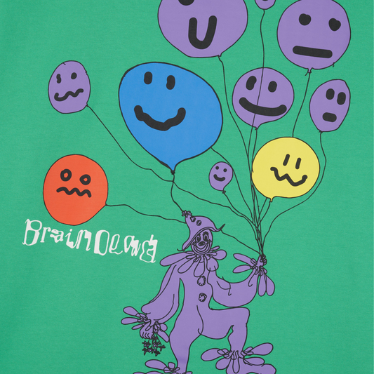 Brain Dead Balloon Man T-Shirt - Green