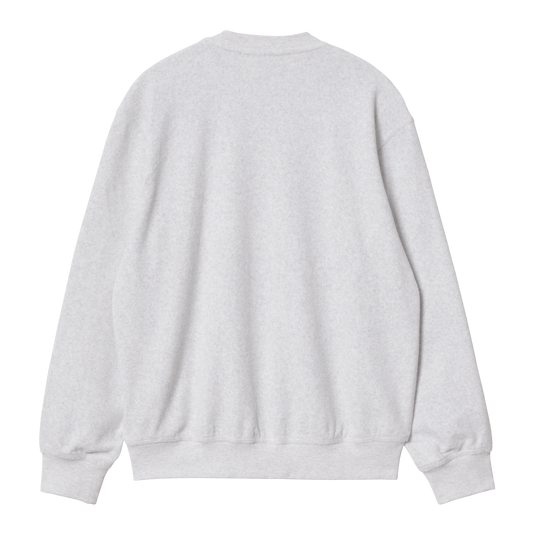 Carhartt WIP Baylor Sweatshirt - Ash Heather