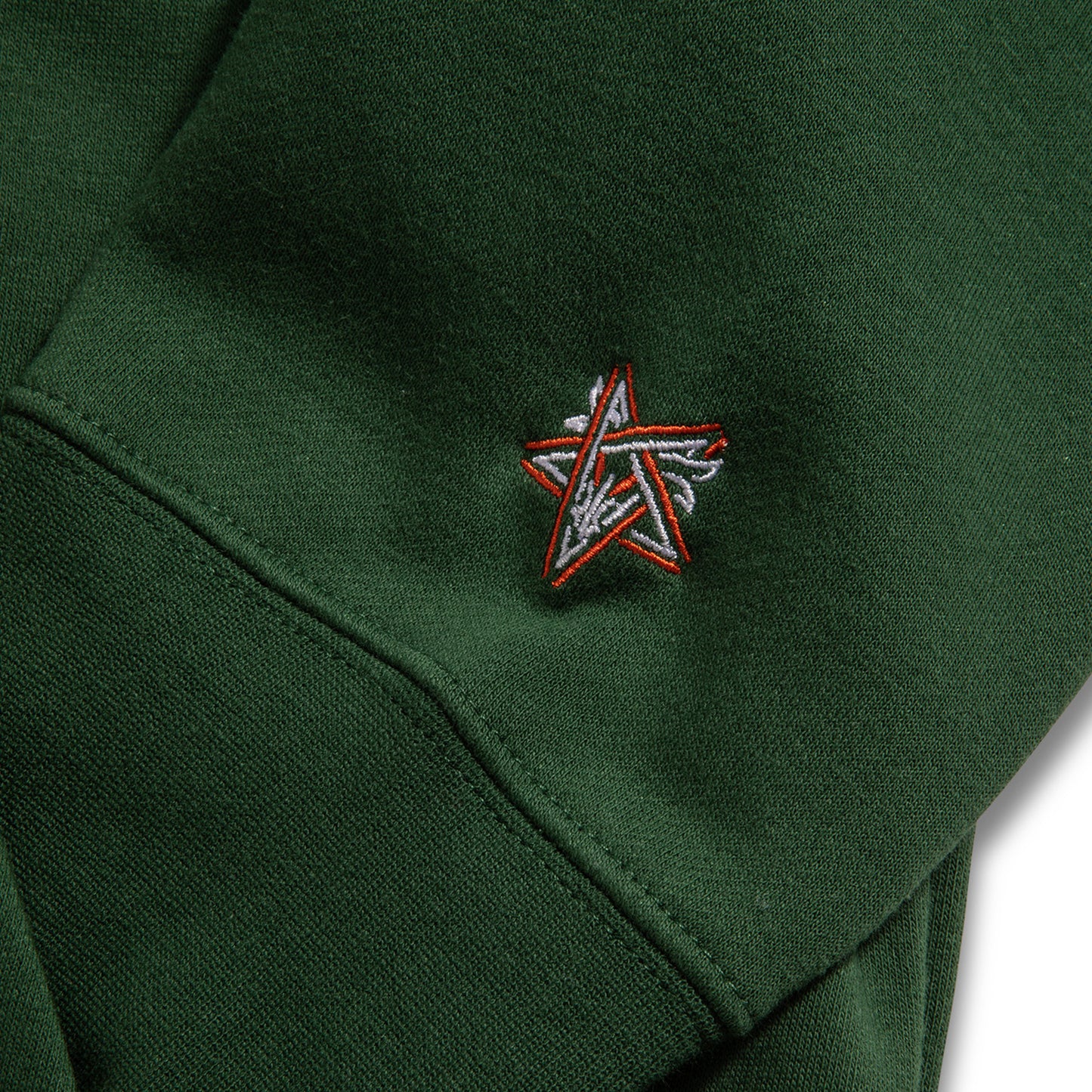 HUF x Thrasher Bayview Hoodie - Forest Green