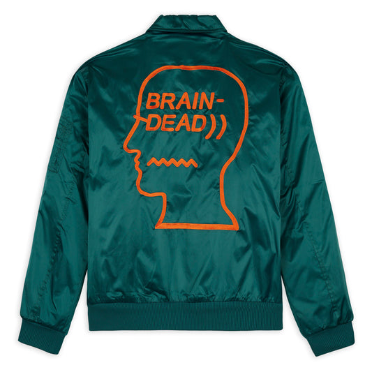 Brain Dead Bomber Jacket - Mallard