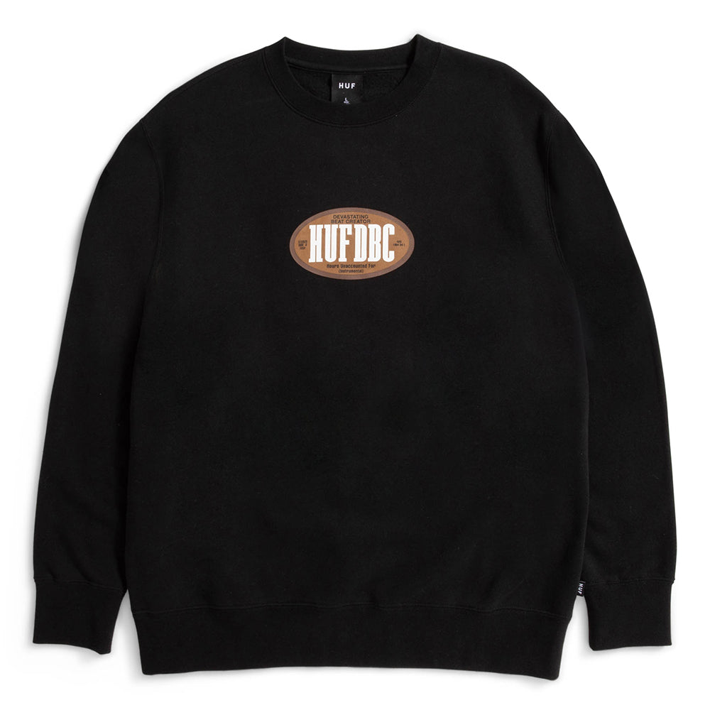 HUF Beat Creator Sweat - Black