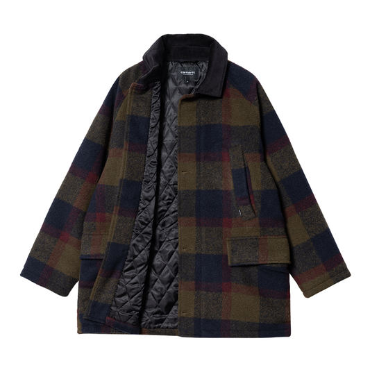 Carhartt WIP Beckley Check Coat - Highland