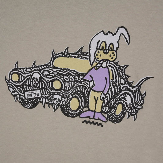 Brain Dead Bio Dog LS T-Shirt - Seagrass
