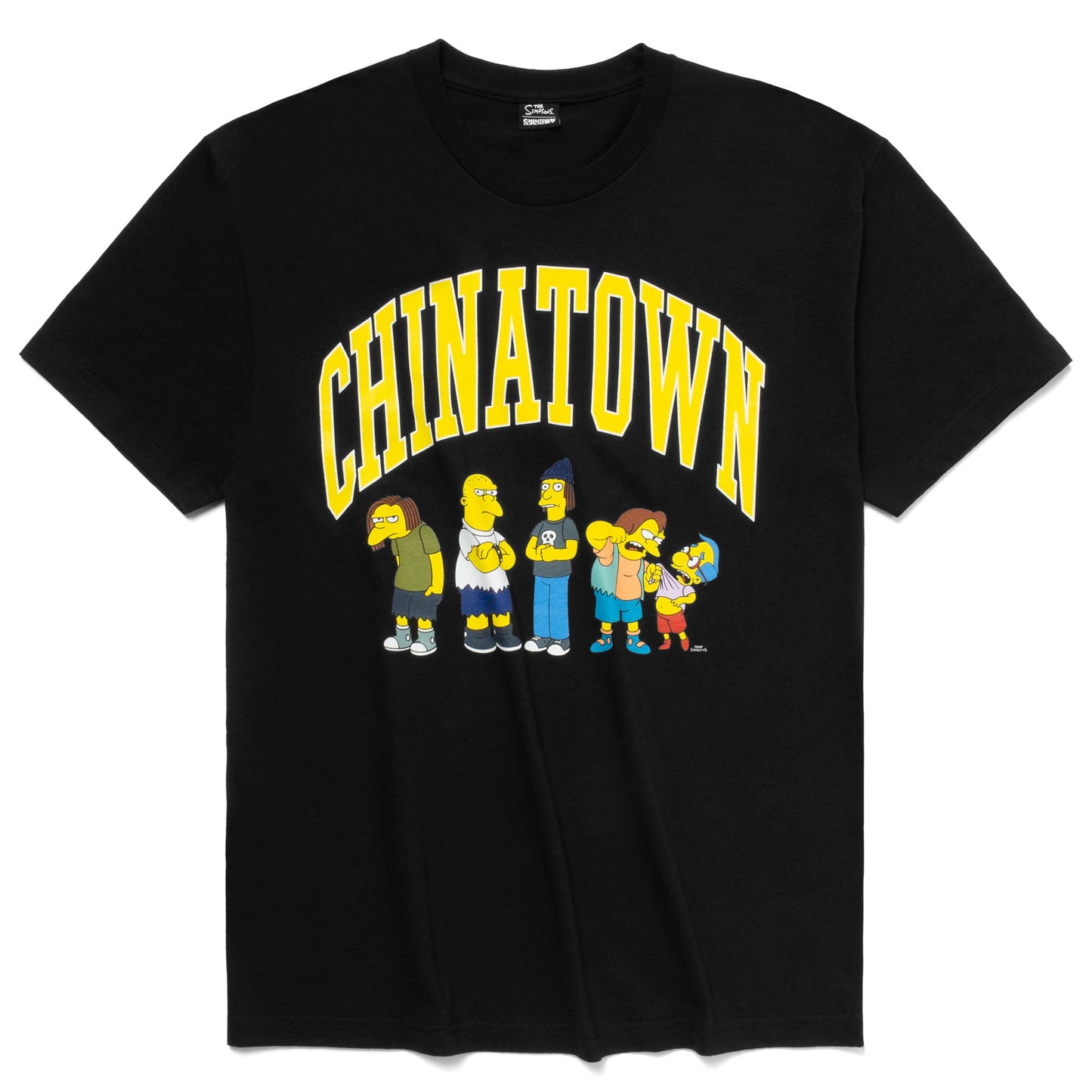 Chinatown Market x The Simpsons Ha Ha Arc T-Shirt - Black